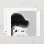 Carte Postale vous regarder (Devant / Derrière)