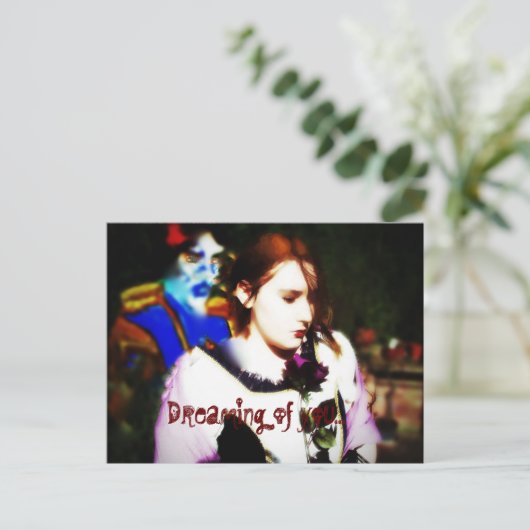 Carte Postale Vous rêvez (Debout devant)