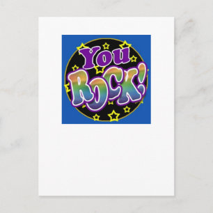 Carte Postale Vous, Rock !