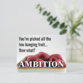 Carte Postale Vous semblez n'avoir aucune ambition dans la vie (Debout devant)