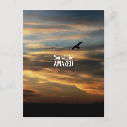 Carte Postale Vous Serez Étonné (Devant)
