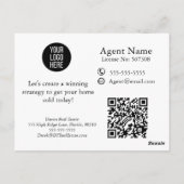 Carte postale Vous serez mon prochain client | Drô (Dos)