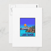 CARTE POSTALE VOUS SOUHAITEZ LÀ-BAS (Devant / Derrière)