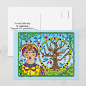 Carte Postale Vous Tenez La Clé_ (Devant / Derrière)