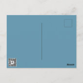 Carte Postale Vous valez plus que de nombreux moineaux (Dos)