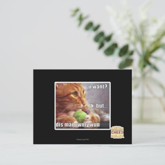 Carte Postale Vous voulez ? (Debout devant)