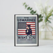 Carte Postale Vous voulez (Debout devant)