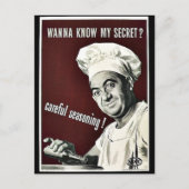 Carte Postale Vous Voulez Connaître Mon Secret ? (Devant)