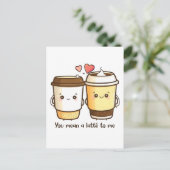 Carte Postale Vous voulez dire beaucoup pour moi Pun de la Saint (Debout devant)