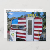 Carte Postale Vous voulez du café ? (Devant / Derrière)