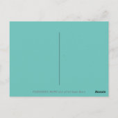 CARTE POSTALE VOWS DE CEMETERRE, SKELETON MARIAGE, MARÉE ET GROO (Dos)