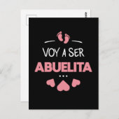 Carte Postale Voy a ser abuelita (Devant / Derrière)