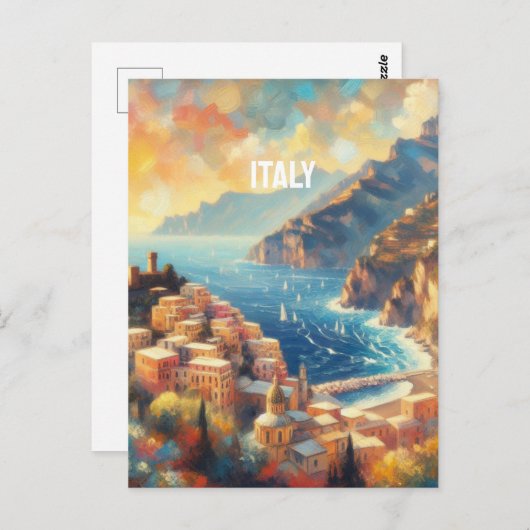 Carte Postale Voyage (Devant / Derrière)