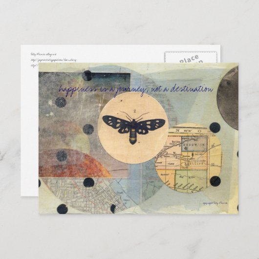 carte postale "voyage" (Devant / Derrière)