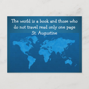carte postale voyage