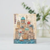 Carte Postale Voyage à Alexandrie Egypte (Debout devant)