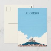 Carte Postale Voyage à Alger (Devant / Derrière)