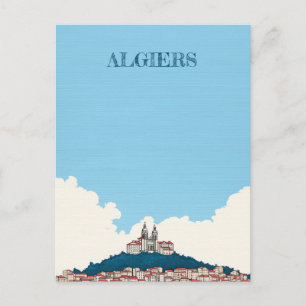 Carte Postale Voyage à Alger