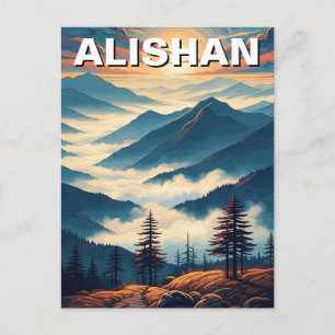 Carte Postale Voyage à Alishan Taïwan