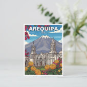Carte Postale Voyage à Arequipa Pérou (Debout devant)
