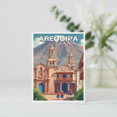 Carte Postale Voyage à Arequipa Pérou (Debout devant)
