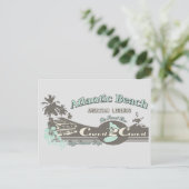 Carte Postale Voyage à Atlantic Beach Caroline du Nord (Debout devant)