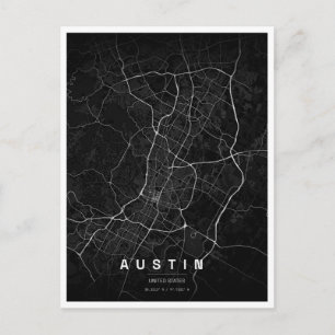 Carte Postale voyage à austin texas