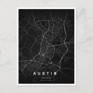 Carte Postale voyage à austin texas
