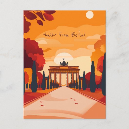 Carte Postale Voyage à Berlin (Devant)