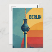 Carte Postale Voyage à Berlin (Devant / Derrière)