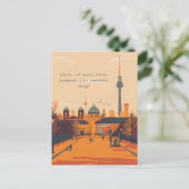 Carte Postale Voyage à Berlin (Debout devant)