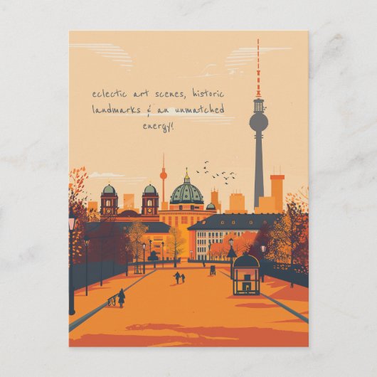 Carte Postale Voyage à Berlin (Devant)