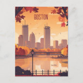 Carte Postale Voyage à Boston (Devant)