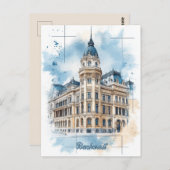 Carte Postale Voyage à Bucarest Roumanie (Devant / Derrière)