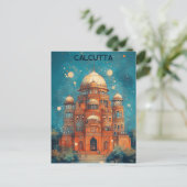 Carte Postale Voyage à Calcutta Inde (Debout devant)