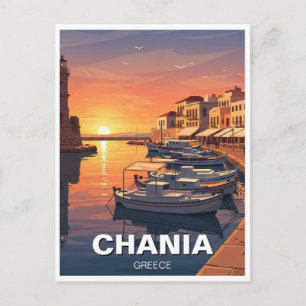 Carte Postale Voyage à Chania Grèce