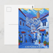 Carte Postale Voyage à Chefchaouen Maroc (Devant / Derrière)