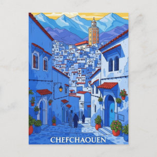 Carte Postale Voyage à Chefchaouen Maroc