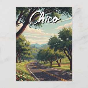 Carte Postale Voyage à Chico Californie