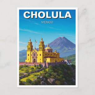 Carte Postale Voyage à Cholula Mexique