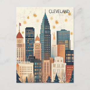 Carte Postale Voyage à Cleveland Ohio