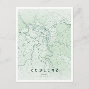 Carte Postale voyage à Coblence en Allemagne