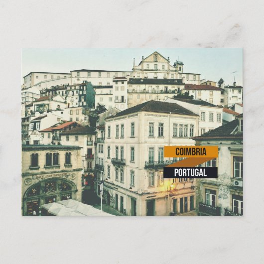 Carte Postale Voyage à Coimbra, Portugal (Devant)