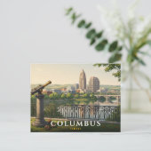 Carte Postale Voyage à Columbus Ohio (Debout devant)