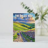Carte Postale Voyage à Dales Way Angleterre (Debout devant)