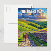 Carte Postale Voyage à Dales Way Angleterre (Devant / Derrière)