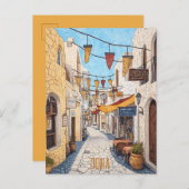 Carte Postale Voyage à Doha Qatar (Devant / Derrière)