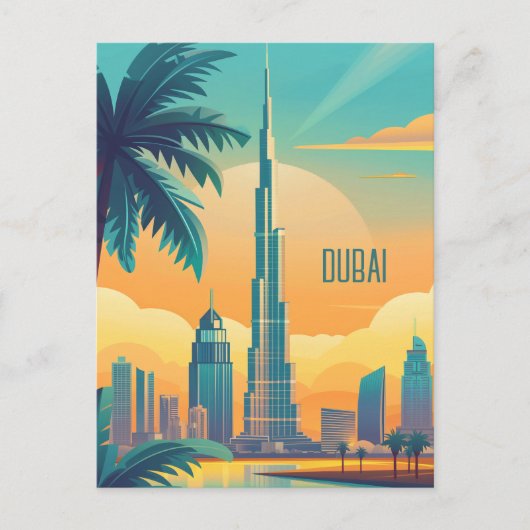 Carte Postale Voyage à Dubaï (Devant)