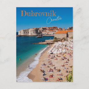 Carte Postale Voyage à Dubrovnik Croatie