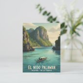 Carte Postale Voyage à El Nido Philippines (Debout devant)